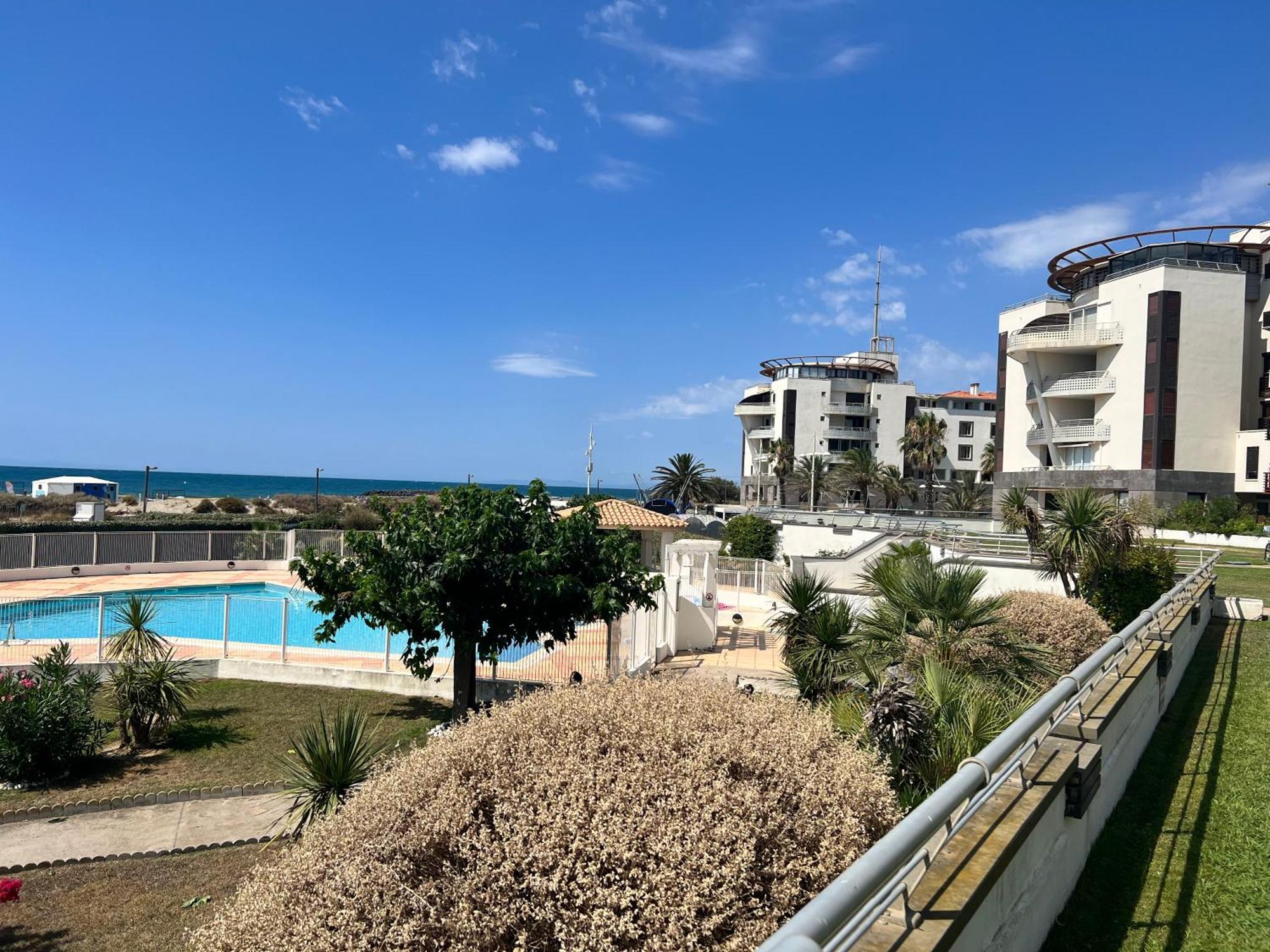 En Front De Mer, Magnifique Appartement 6 Pers. Agde Exterior photo